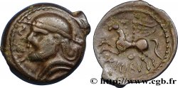 GALLIA BELGICA - SUESSIONES (Area of Soissons) Bronze CRICIRV, barbu