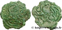 GALLIA BELGICA - BELLOVACI (Area of Beauvais) Bronze au coq, “type d’Hallencourt”