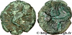 GALLIA - BELGICA - BELLOVACI (Regione di Beauvais) Bronze au personnage courant, EPA DVMNA