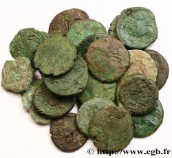GALLIEN - BELGICA - BELLOVACI (Region die Beauvais) Lot de 23 bronzes au coq, “type de Bracquemont”