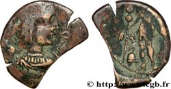GALLIA - ARVERNI (Area of Clermont-Ferrand) Bronze EPAD, au guerrier