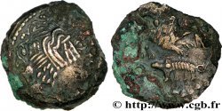 GALLIA - CARNUTES (Regione della Beauce) Bronze CATAL au lion et au sanglier
