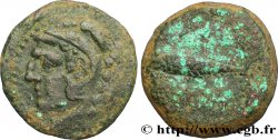 SPAGNA - GADIR/GADES (Provincia of Cadiz) Calque de bronze à la tête de Melqart et au thon