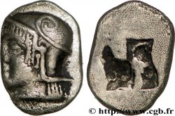 MASSALIA - MARSEILLES Litra du type du trésor d Auriol à la tête d Athéna casquée à gauche