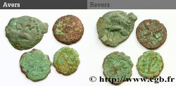 GALLO-BELGIAN - CELTICA Lot de 4 bronzes variés