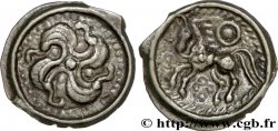GALLIA BELGICA - SUESSIONES (Area of Soissons) Potin au swastika AU