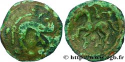 GALLIA BELGICA - AMBIANI (Area of Amiens) Bronze au sanglier et au cheval, “type des dépôts d’Amiens”