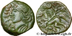 VELIOCASSES (Regione di Normandia) Bronze SVTICOS, classe III à la tête casquée