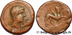 HISPANIA - CASTULO/KASTILO (Province de Jaen/Calzona) Unité de bronze ou as au pégase TTB+