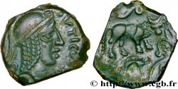 VÉLIOCASSES (Région du Vexin normand) Bronze SVTICOS, classe I au taureau