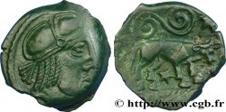 VÉLIOCASSES (Région du Vexin normand) Bronze SVTICOS, classe I au taureau et aux étoiles