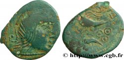 GALLIA - CARNUTES (Area of the Beauce) Bronze à l’aigle et au lézard