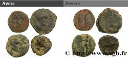 HISPANIA - IBERICO Lot de 4 bronzes celtibères