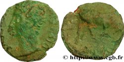CENTRO - Inciertas (Región de) Bronze au taureau, (semis ou quadrans), inversé