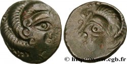 CORIOSOLITES (Région de Corseul, Cotes d Armor) Statère de billon, classe II - incus