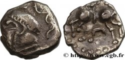 NITIOBROGES (Région d Agen) Denier CVBIO à la tête casquée TB+