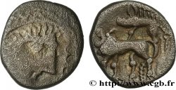 GALLIA BELGICA - SUESSIONES (Area of Soissons) Denier au lion, “type de Villeneuve-Saint-Germain”