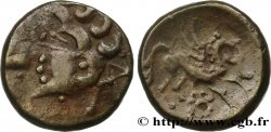 GALLIEN - CARNUTES (Region die Beauce) Quart en électrum au griffon, Tête à gauche - DT. 2522 var.  fVZ/SS