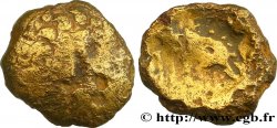 ÉDUENS (BIBRACTE, région du Mont-Beuvray) Quart de statère, type de Chenôves