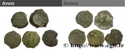 GALLIEN - BELGICA - LINGONES (Region die Langres) Lot de 5 bronzes EKPITO