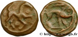GALLIA BELGICA - AMBIANI (Regione di Amiens) Bronze au cheval et au sanglier, “type des dépôts d’Amiens”