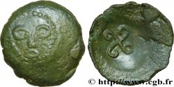 PARISII (Région de Paris) Bronze à la tête de face et à la swastika