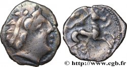 GALLIA - MID-WESTERN, UNSPECIFIED Obole ou quinaire au cavalier