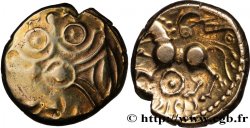 GALLIA BELGICA - SUESSIONES (Area of Soissons) Statère d’or CRICIRV, classe III