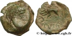 GALLIA - AULERCI EBUROVICES (Area of Évreux) Bronze au sanglier XF