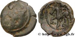 GALLIA BELGICA - AMBIANI (Región de Amiens) Bronze au taureau et au bucrane
