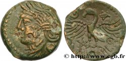 GALLIEN - BITURIGES CUBI (Region die Bourges) Bronze VANDIINOS à l’aigle