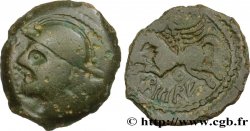 GALLIEN - BELGICA - SUESSIONES (Region die Soissons) Bronze CRICIRV, barbu