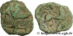 GALLIA BELGICA - BELLOVACI (Area of Beauvais) Bronze au personnage courant, EPA DVMNA
