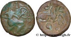 GALLIA BELGICA - BELLOVACI (Area of Beauvais) Bronze au personnage courant et à l’androcéphale