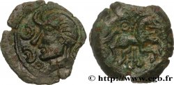 GALLIA BELGICA PAGUS CATUSLUGI - Sanctuary of BOIS L ABBÉ (Seine-Maritime) Bronze VIIRICIVS, classe II, cheval à droite