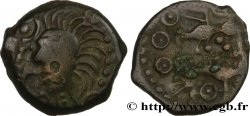 GALLIA BELGICA - MELDI (Regione di Meaux) Bronze à l’aigle et au sanglier, classe II