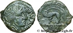 GALLIA - AULERCI EBUROVICES (Regione d Evreux) Bronze au sanglier enseigne, ASIIDOMARO
