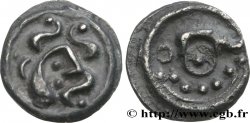 GALLIA BELGICA - SUESSIONES (Area of Soissons) Potin au sanglier, au torque et aux globules