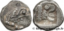 MASSALIA - MARSEILLES Hémiobole du trésor d Auriol à la tête de griffon et à la tête de lion à droite