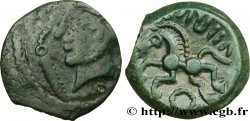 GALLIA BELGICA PAGUS CATUSLUGI - Sanctuary of BOIS L ABBÉ (Seine-Maritime) Bronze VIIRICIVS, classe I VF/AU