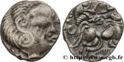 CORIOSOLITES (Région de Corseul, Cotes d Armor) Quart de statère de billon, classe III au nez en epsilon