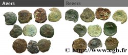 GALLIA BELGICA - MELDI (Región de Meaux) Lot de 10 bronzes EPENOS