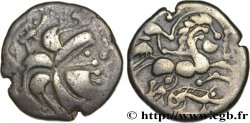 BAÏOCASSES (Région de Bayeux) Statère d’argent au sanglier, “style géométrique”