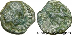 GALLIA - CARNUTES (Area of the Beauce) Bronze au cheval et au sanglier