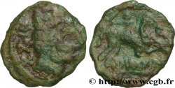 GALLIA BELGICA - AMBIANI (Regione di Amiens) Bronze IMONIN au cavalier