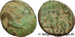 GALLIA BELGICA - AMBIANI (Región de Amiens) Bronze au sanglier et au cavalier