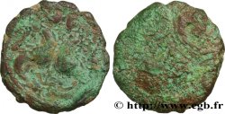 GALLIEN - BELGICA - AMBIANI (Region die Amiens) Bronze aux hippocampes adossés, BN 8526