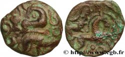 GALLIA BELGICA - AMBIANI (Región de Amiens) Bronze aux animaux affrontés