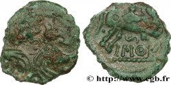 GALLIEN - BELGICA - AMBIANI (Region die Amiens) Bronze IMONIO au cavalier et aux volutes
