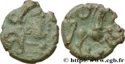 GALLIA BELGICA - AMBIANI (Regione di Amiens) Bronze au cheval, BN 8432